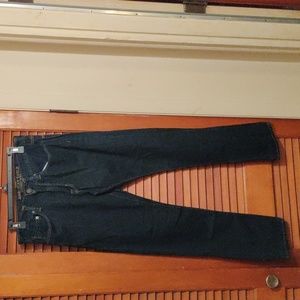 American Eagle woman size 31x32 slim dark wash jeans